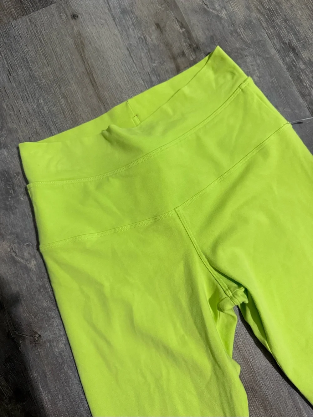 Hard Tail Kids Neon Lime Leggings